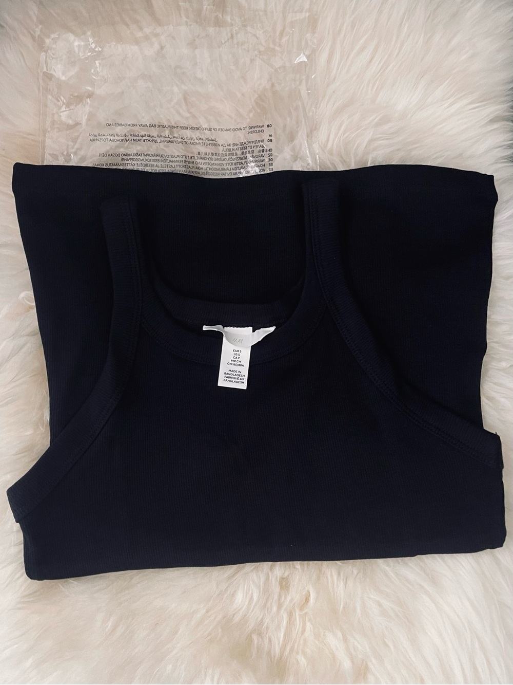 Ribbed Racer Tank Top - Picture 4 of 7